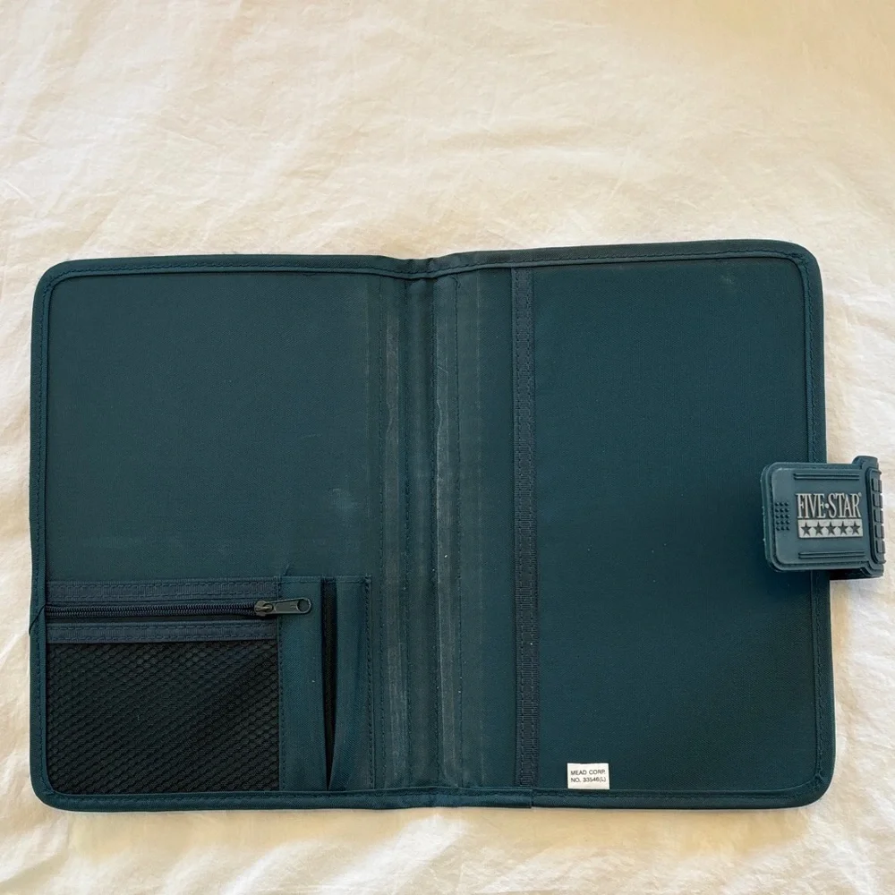Mead Teal Tablet Cover 9.5/6 Notebook Binder